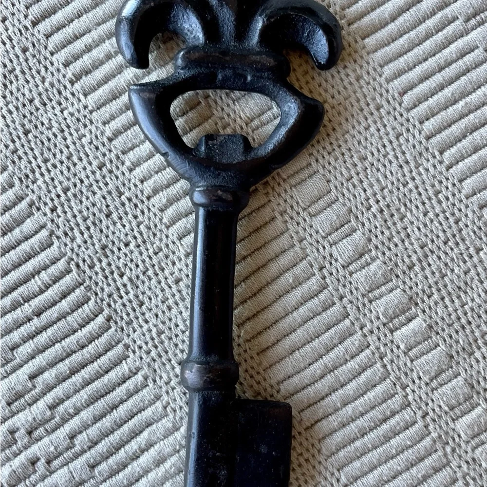 Matte Black Key Bottle Openers.